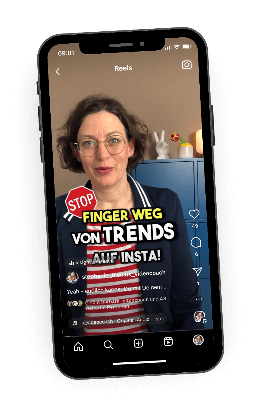 Finger weg von Trends auf Instagram